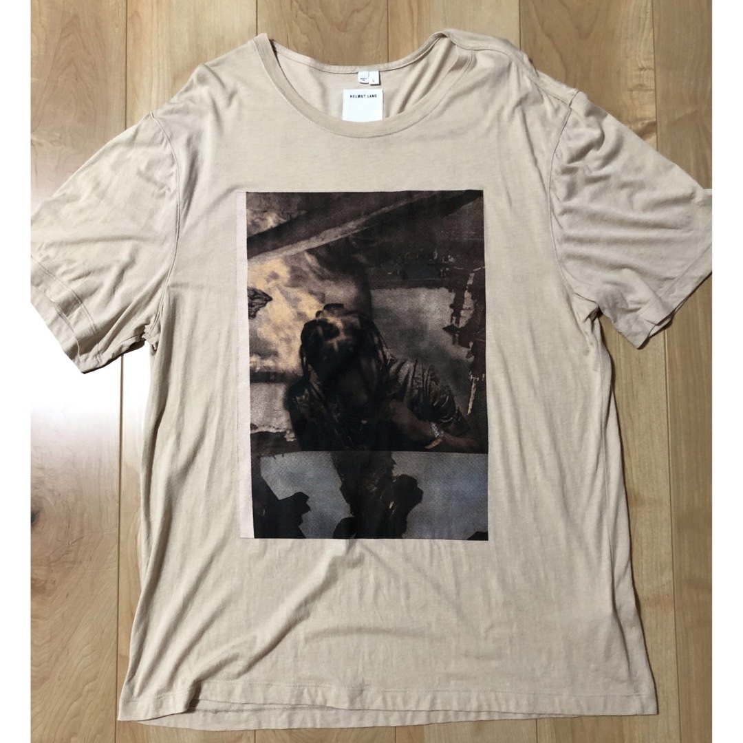 Travis Scott×Helmut Lang ヘルムートラング トラヴィスTシャツ/カットソー(半袖/袖なし)