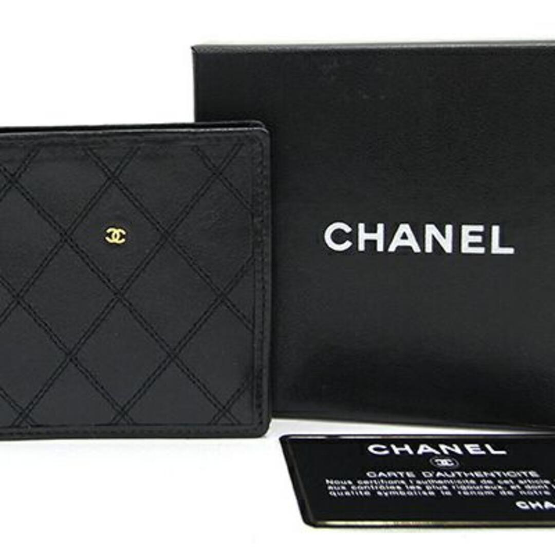 日本代理店正規品 【CHANEL】二つ折り財布 札入れ | www.kinderpartys.at
