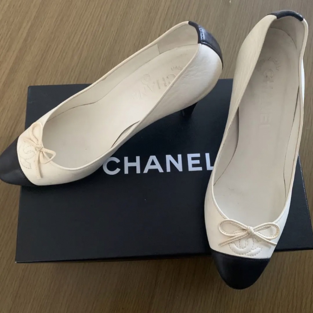 CHANEL(シャネル)のCHANEL バレエパンプス レディースの靴/シューズ(ハイヒール/パンプス)の商品写真