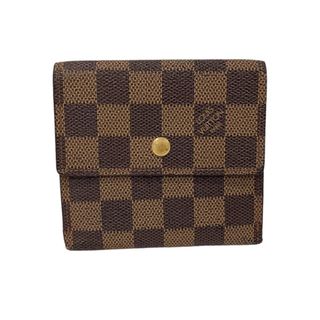 ルイヴィトン(LOUIS VUITTON)のルイヴィトン  Wホック財布 ダミエ N61652 【中古】KB-7225(財布)