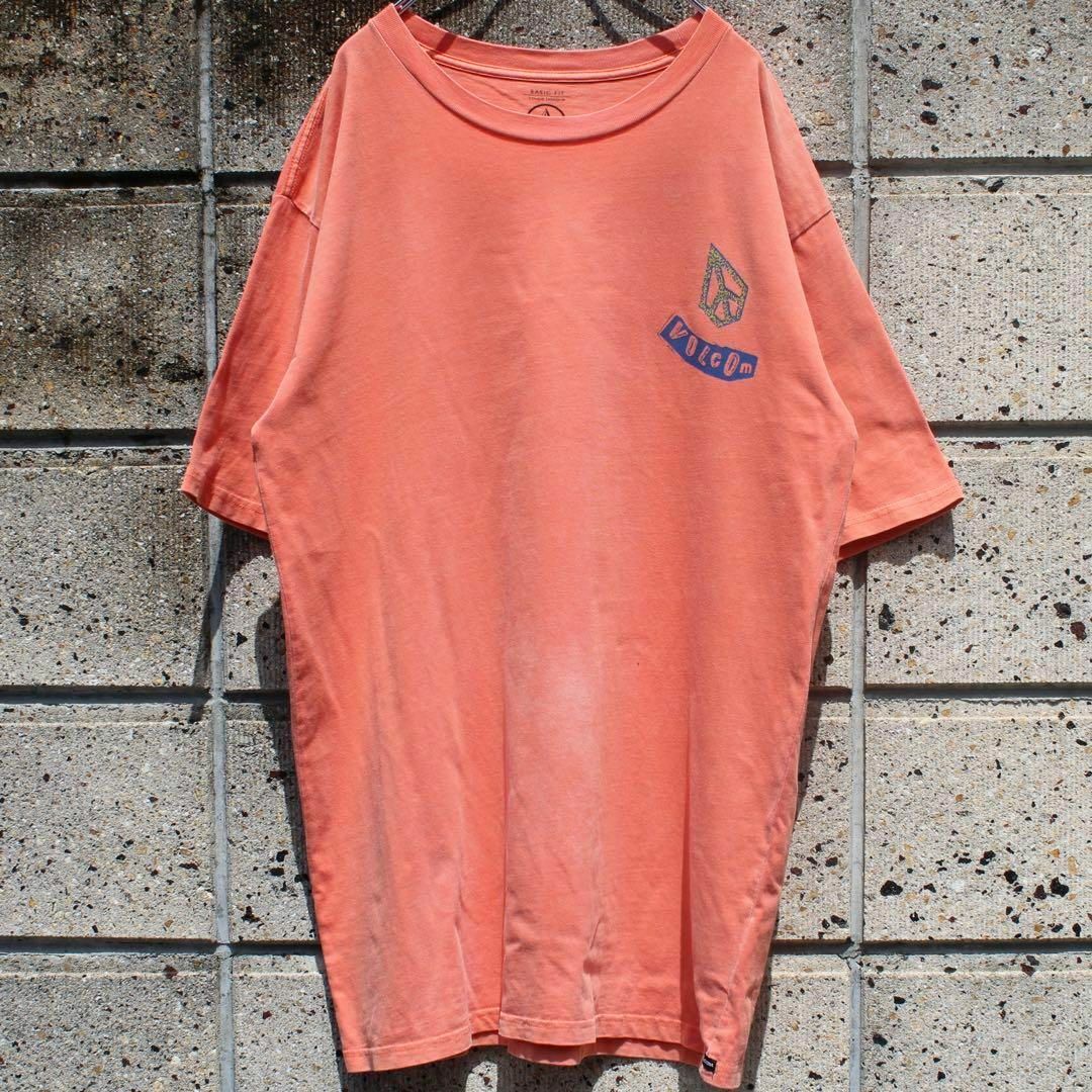 volcom(ボルコム)のVOLCOM ボルコム 染めもの くすみカラー サーフブランド 古着 Tシャツ メンズのトップス(Tシャツ/カットソー(半袖/袖なし))の商品写真