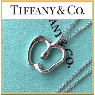 ティファニー(Tiffany & Co.)の美品　Tiffanyティファニーアップルネックレス　シルバー925(ネックレス)