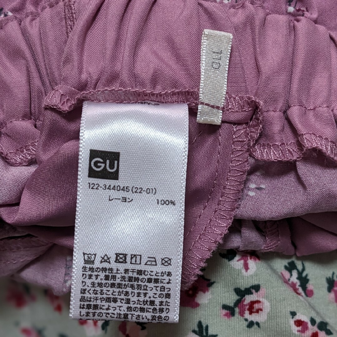 GU(ジーユー)のGU　110センチ　女子　夏　パンツ キッズ/ベビー/マタニティのキッズ服女の子用(90cm~)(パンツ/スパッツ)の商品写真