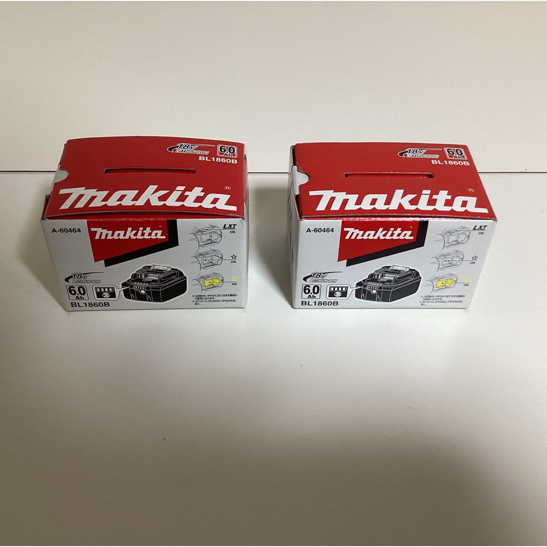 Makita - Makita 18V 6.0Ah 純正バッテリー 新品未使用2個の通販 by