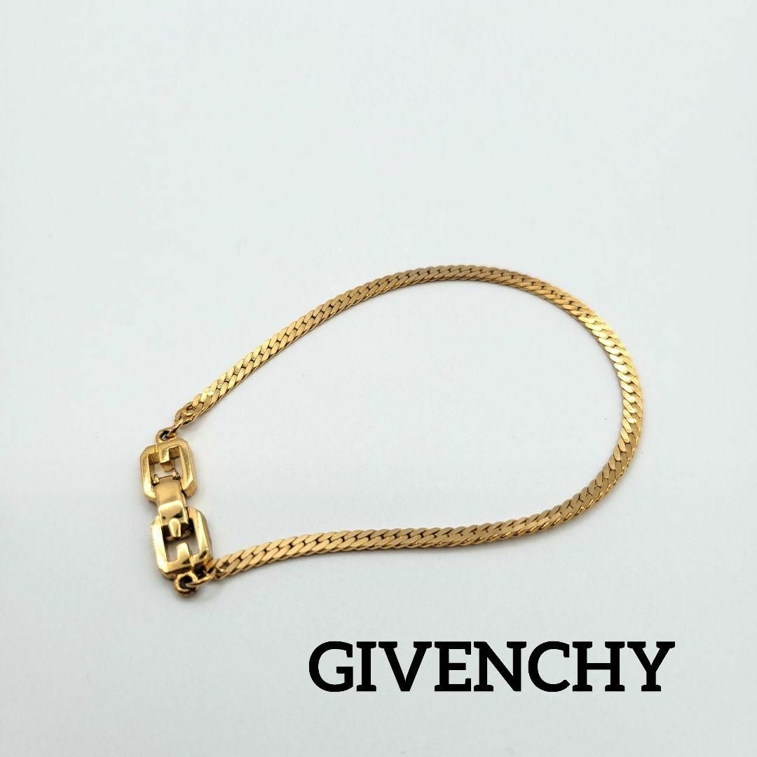 【美品】GIVENCHY ブレスレット スネークチェーン シンプル ゴールド | フリマアプリ ラクマ