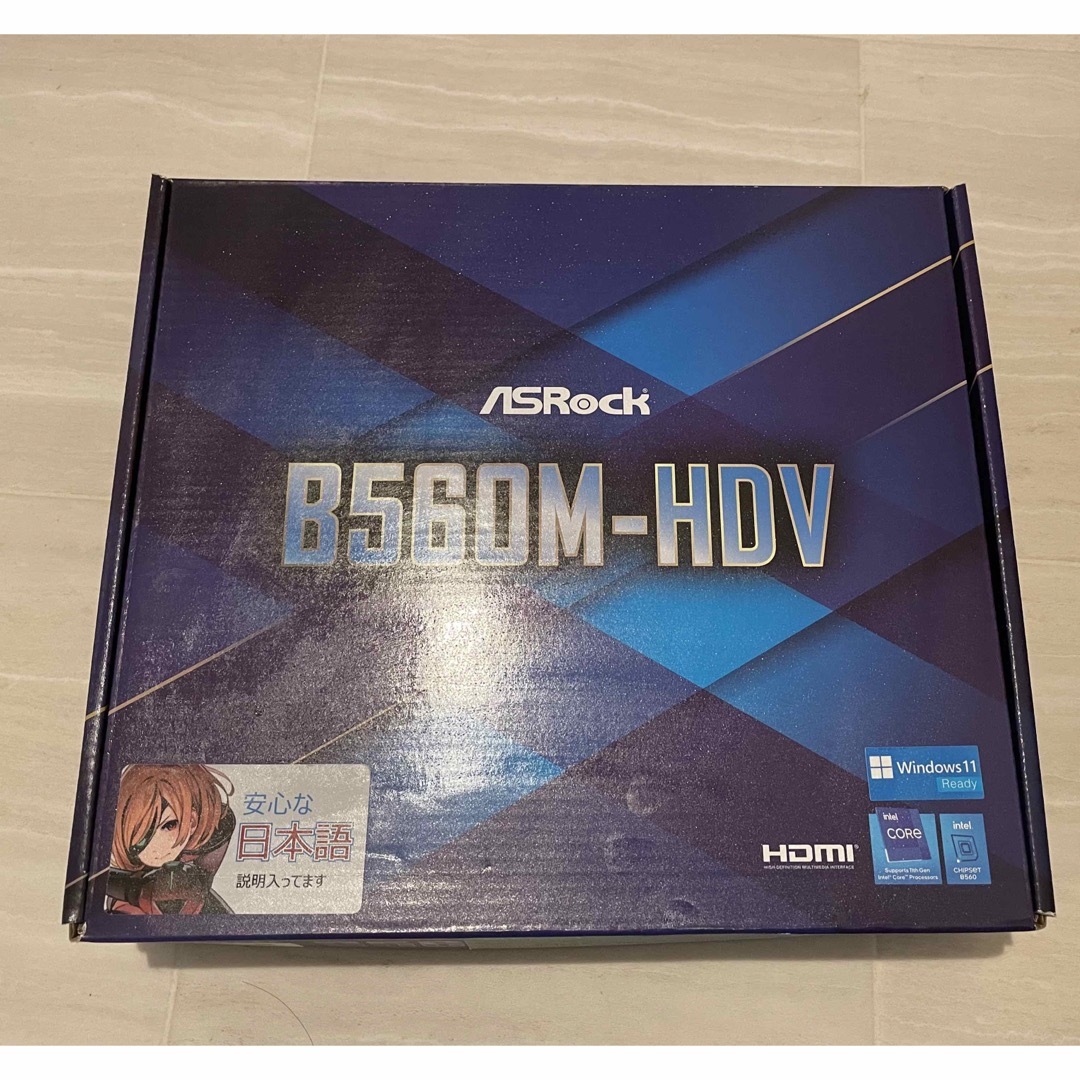 新品 未使用　ASRock B560M-HDV Intel  マザーボード