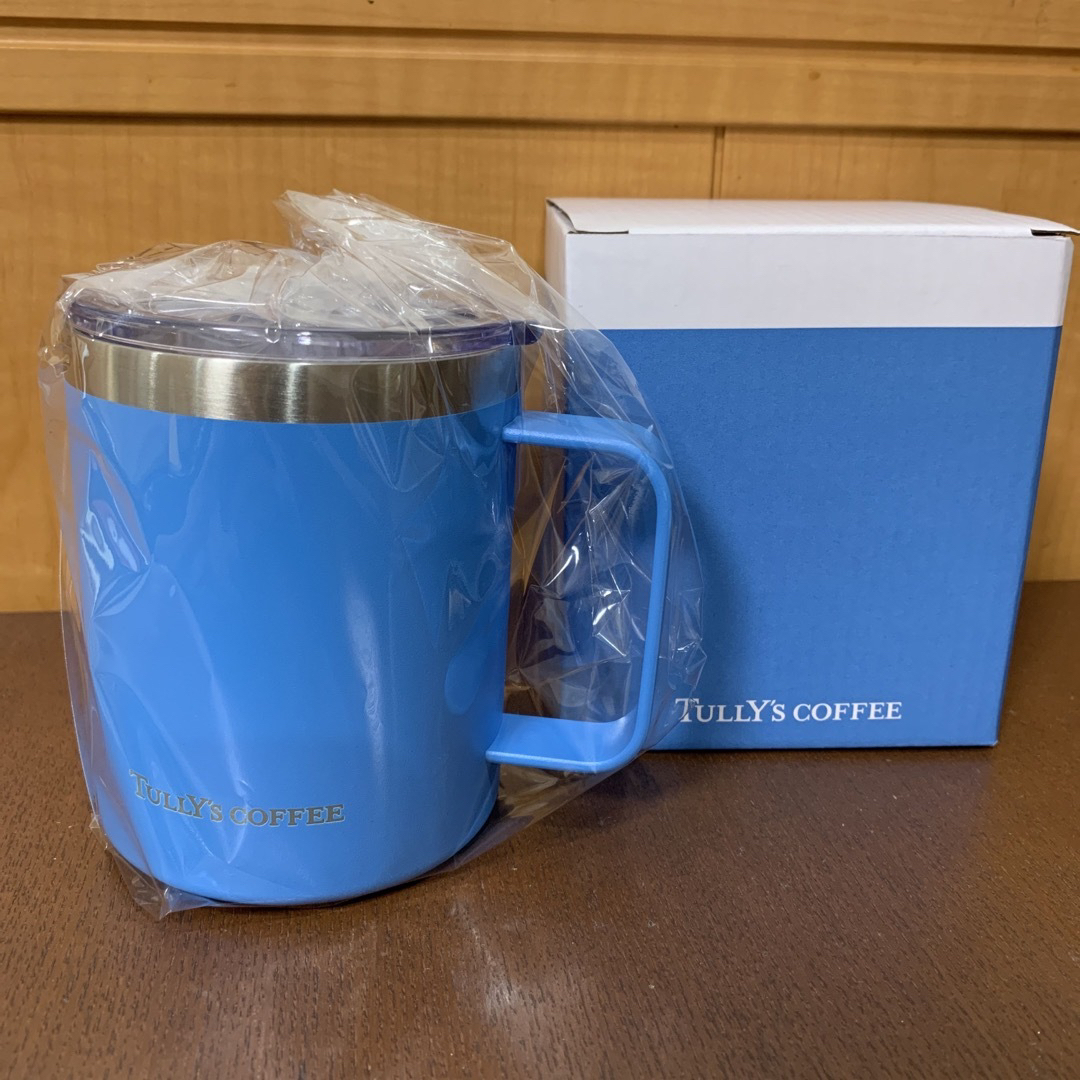 TULLY'S COFFEE(タリーズコーヒー)の【おと様専用】タリーズ　タンブラー　メッシュトートバックセット　2023 インテリア/住まい/日用品のキッチン/食器(タンブラー)の商品写真