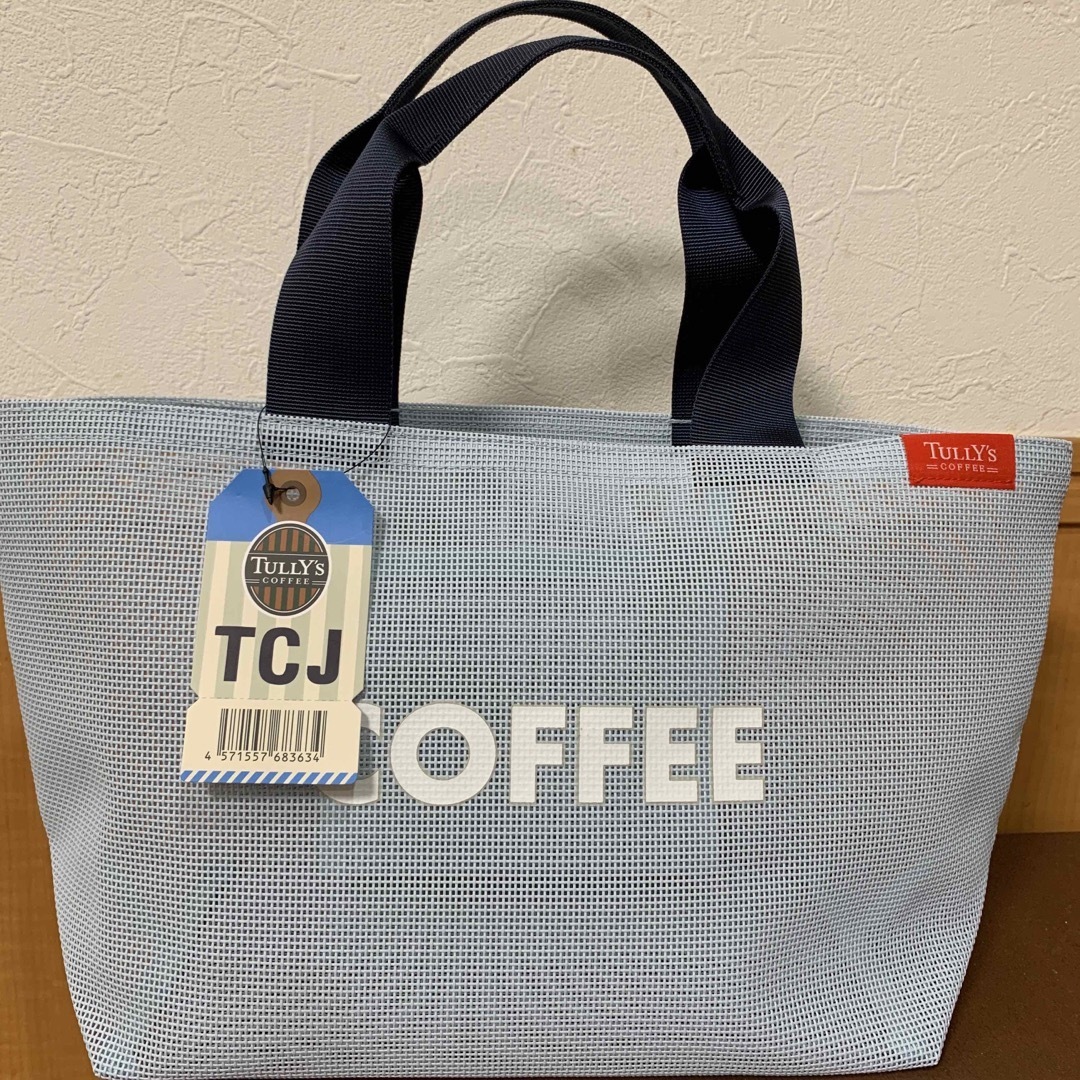 TULLY'S COFFEE(タリーズコーヒー)の【おと様専用】タリーズ　タンブラー　メッシュトートバックセット　2023 インテリア/住まい/日用品のキッチン/食器(タンブラー)の商品写真