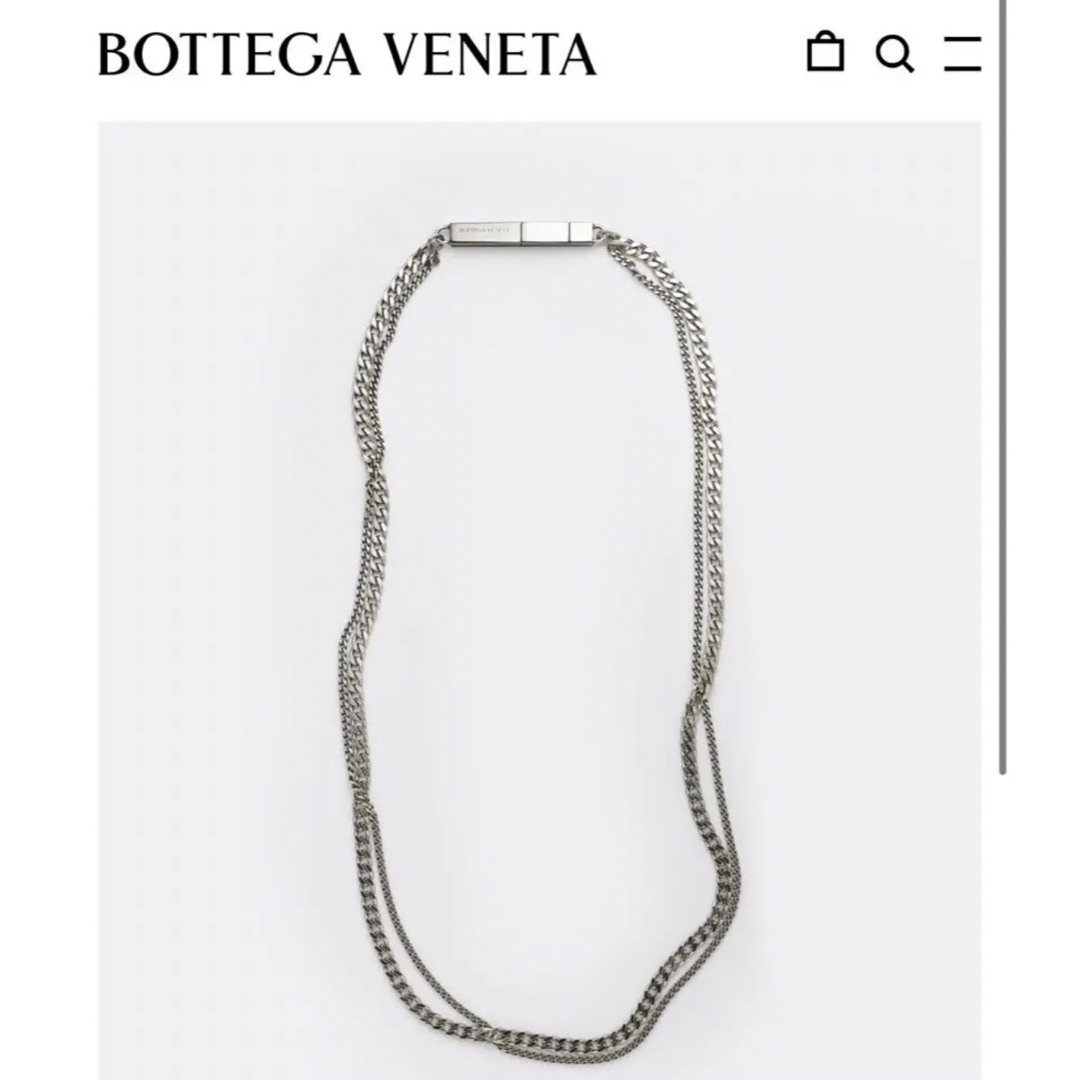 Bottega Veneta　ボッテガ　ヴェネタ　ゴールド　チェーンネックレス