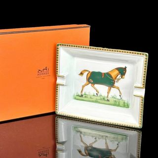 Hermes   希少未使用 HERMES エルメス アッシュトレイ 灰皿 馬