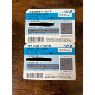 ANA 搭乗券　株主優待(航空券)