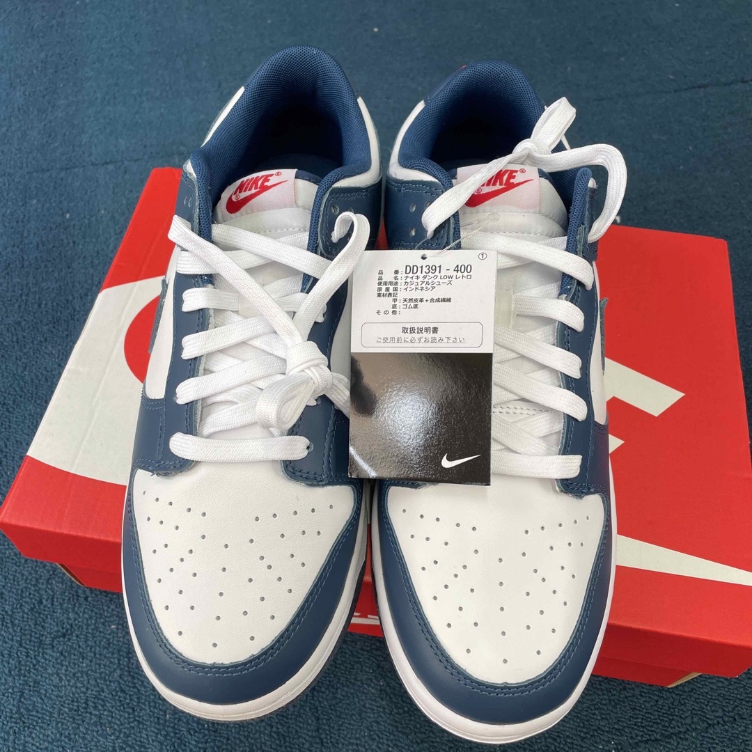 NIKE - NIKE DUNK LOW RETRO VALERIANE BLUE 29cmの通販 by マメオ's ...