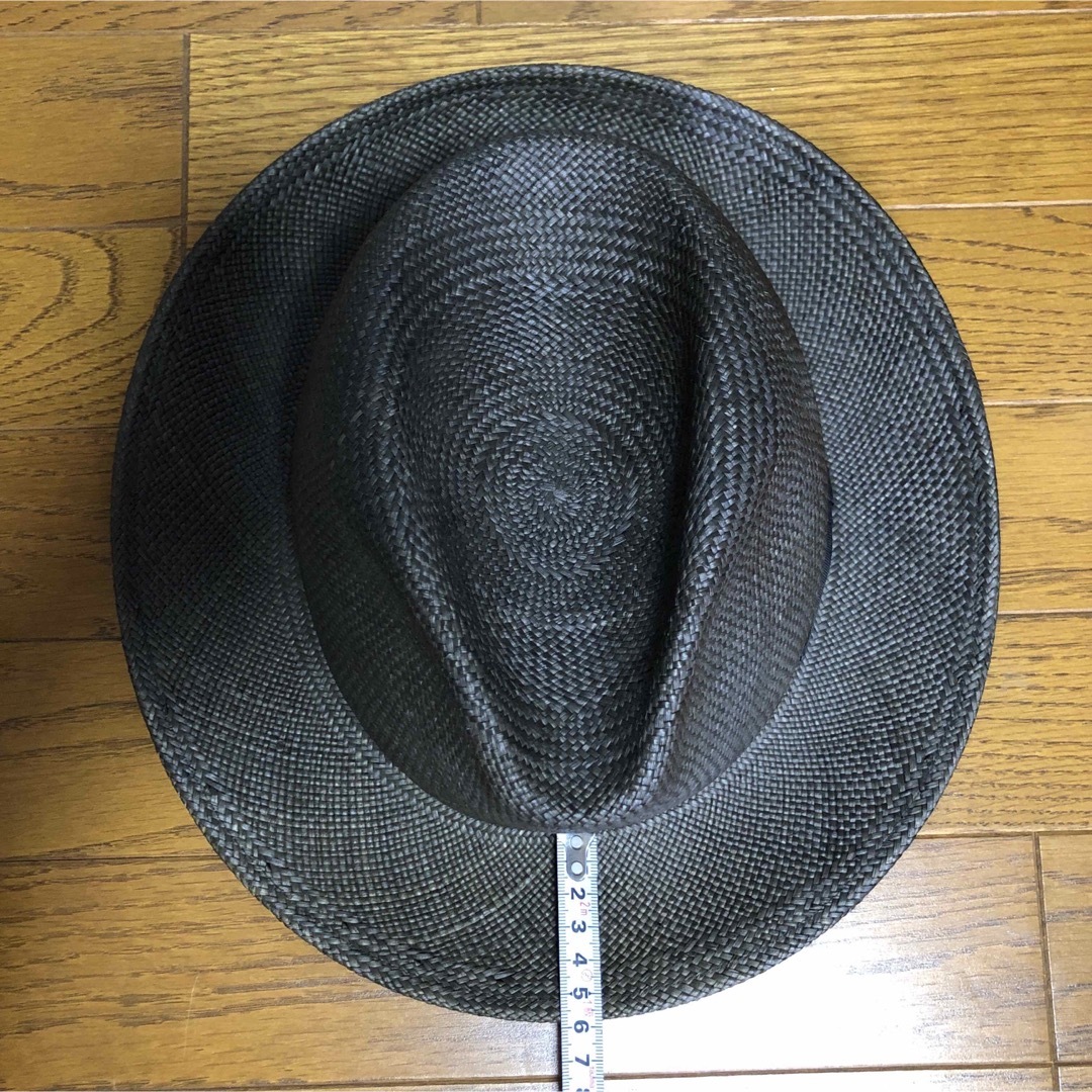 Borsalino(ボルサリーノ)のヴィンテージ　マイザー　MAYSER エクアドル製パナマハット　中折れ帽 メンズの帽子(ハット)の商品写真