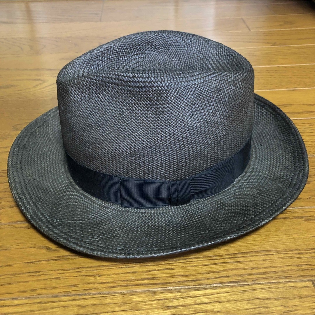 Borsalino ボルサリーノ　パナマ　ハット　ビンテージ　帽子　パナマハットPanamaExt