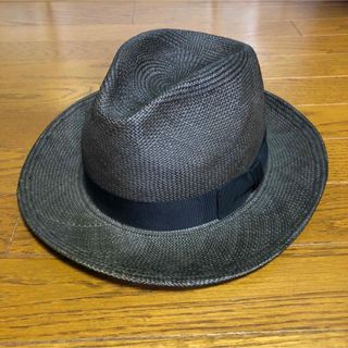 帽子Borsalino ボルサリーノ 帽子 レザー 毛皮 - ハット