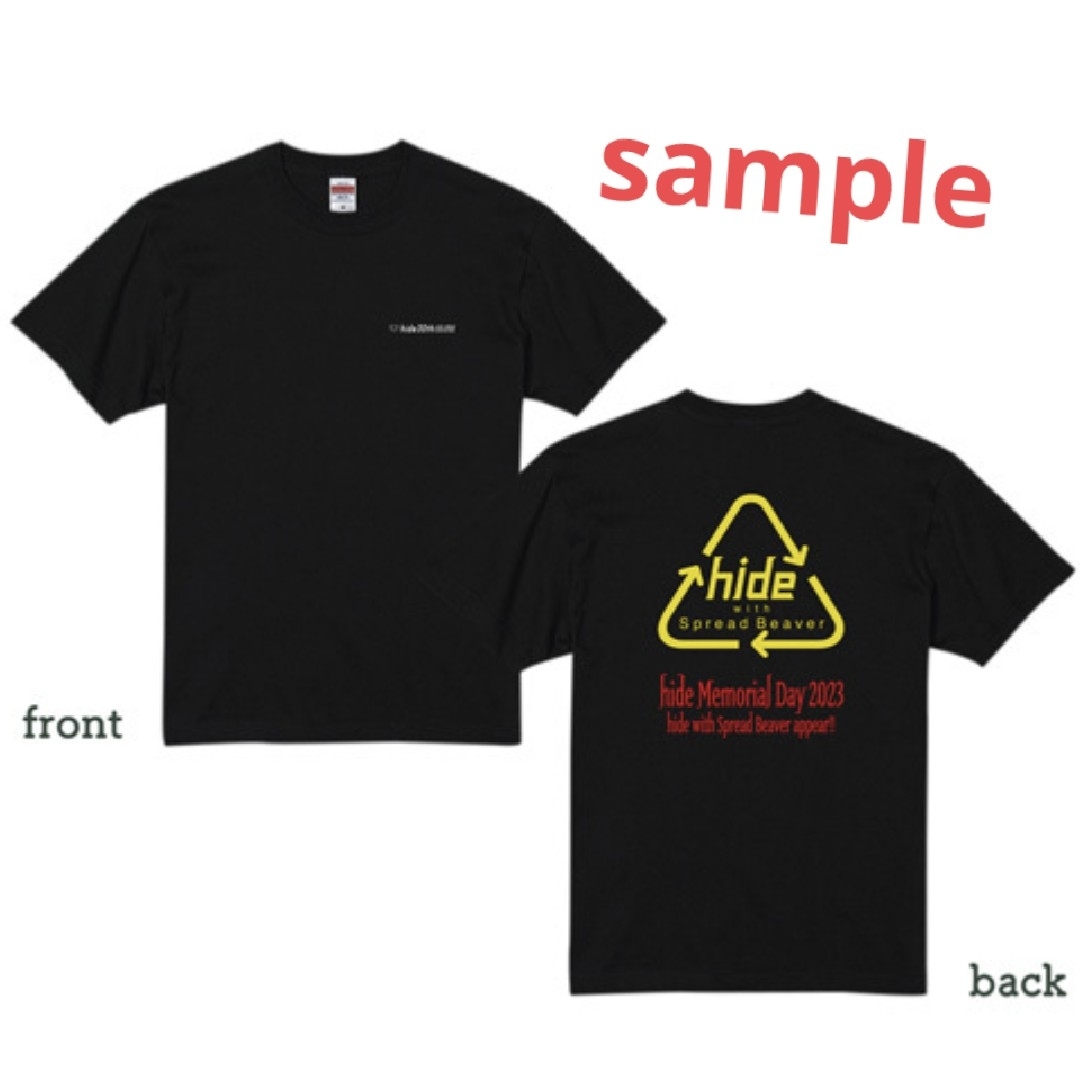 【新品】hide　hide Memorial Day 2023 ロゴTシャツ