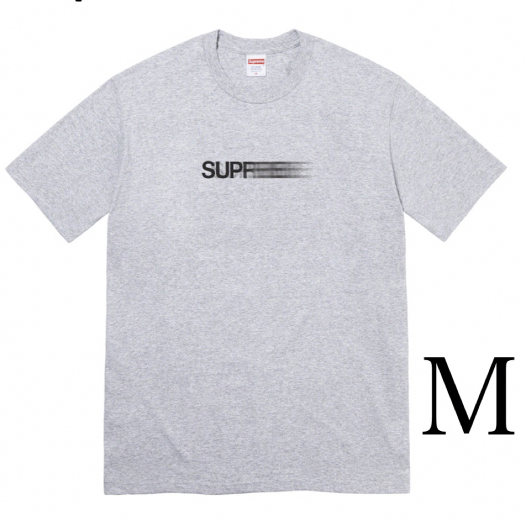 M Supreme Motion Logo Tee Heather Greyトップス