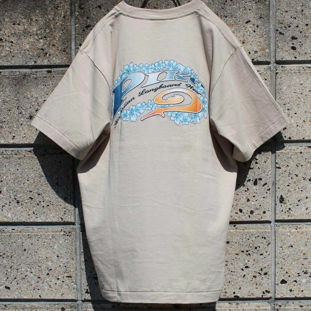 タグ付き 未使用　PIKO 90s デカロゴ サーフ系 Sステッチ Tシャツ