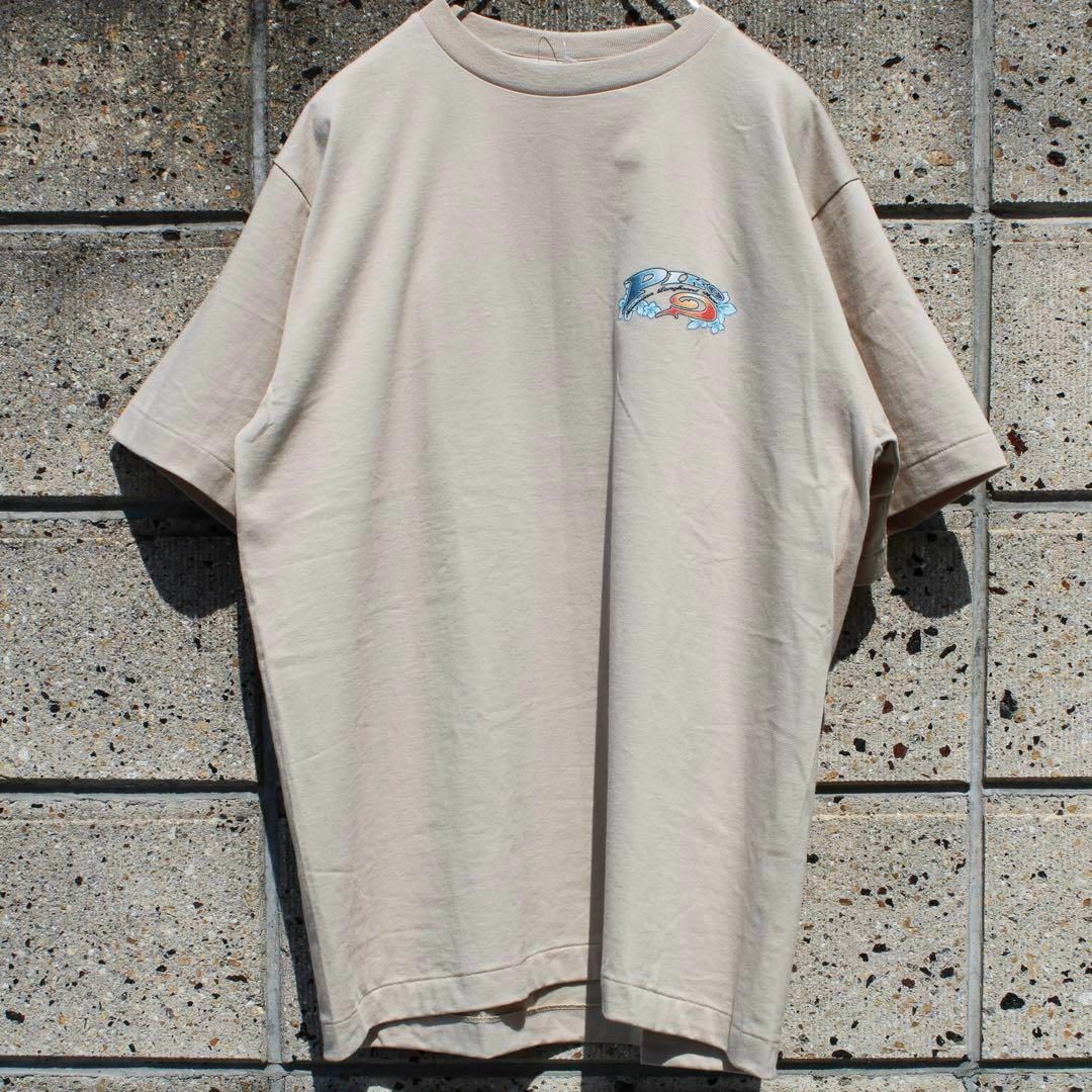 タグ付き 未使用　PIKO 90s デカロゴ サーフ系 Sステッチ Tシャツ