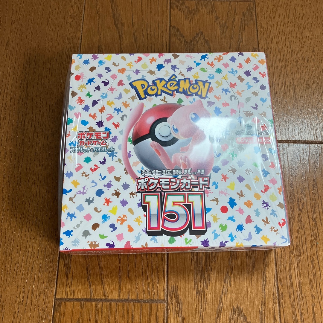 シュリンク付き　ポケモンカード　151 1Box