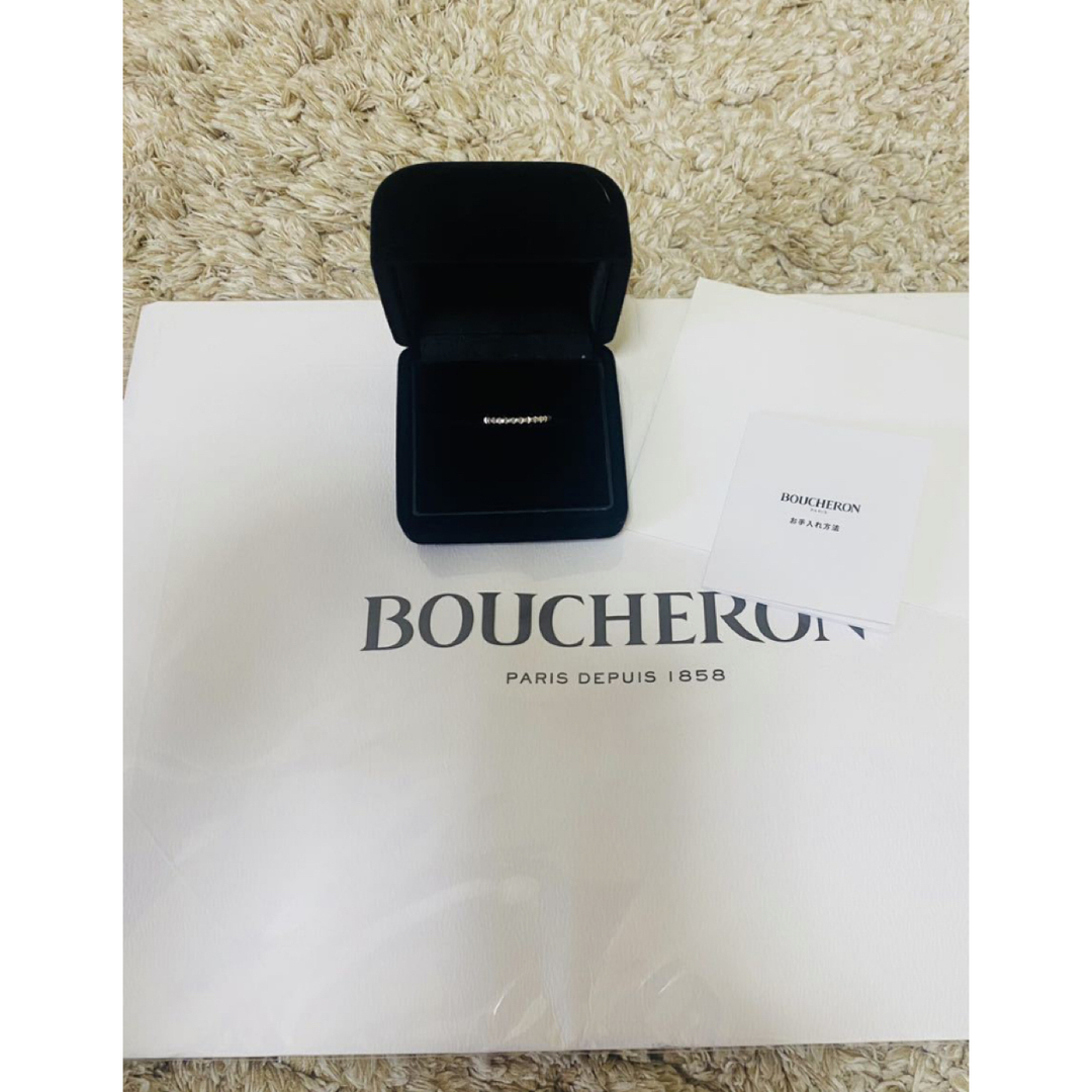 美品★BOUCHERONブシュロンプラチナクルドパリスモール49 ★ レディースのアクセサリー(リング(指輪))の商品写真