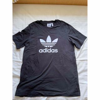 アディダス(adidas)のadidas Tシャツ（黒）(Tシャツ/カットソー(半袖/袖なし))