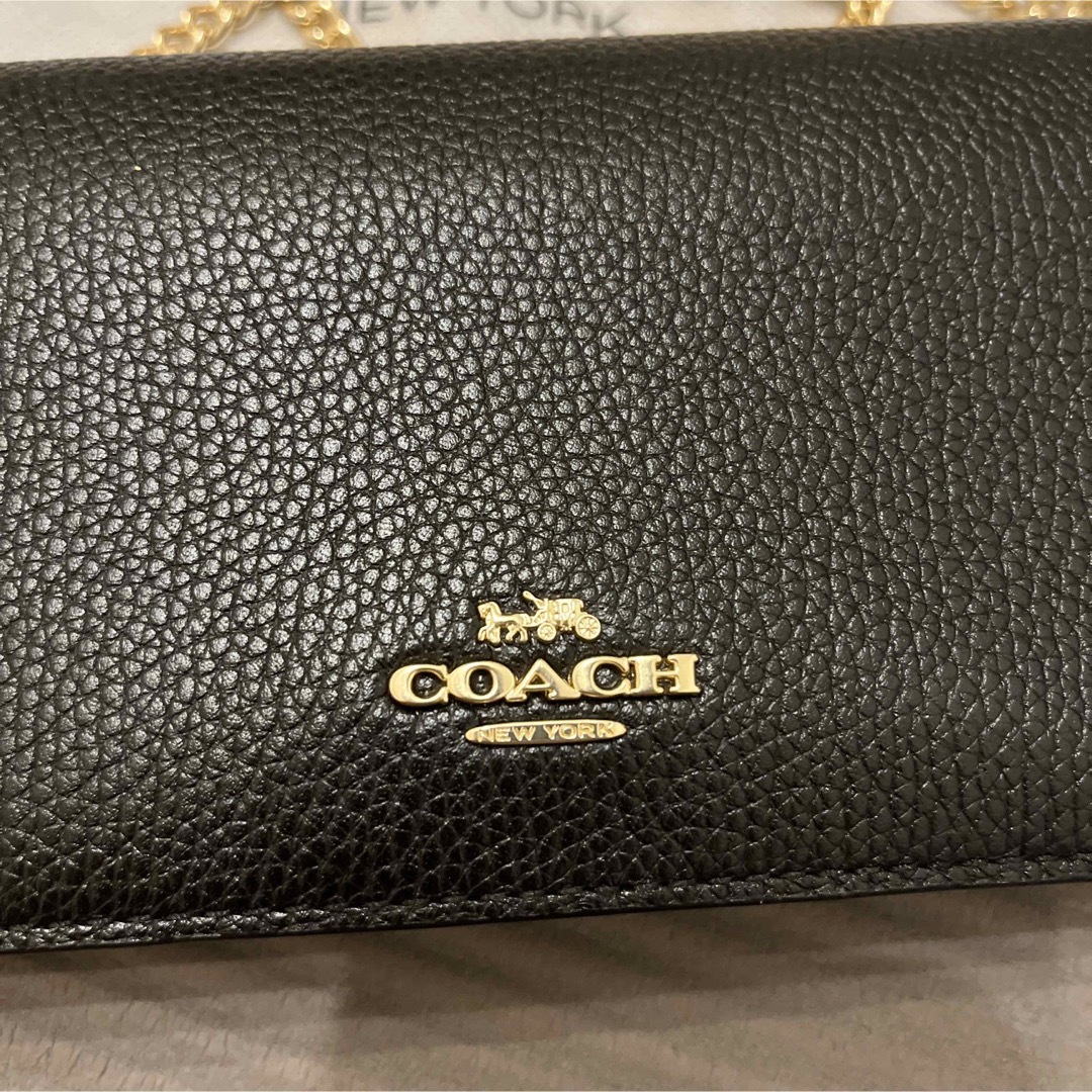 COACH - COACH お財布ショルダー ウォレットショルダー ポシェット ...