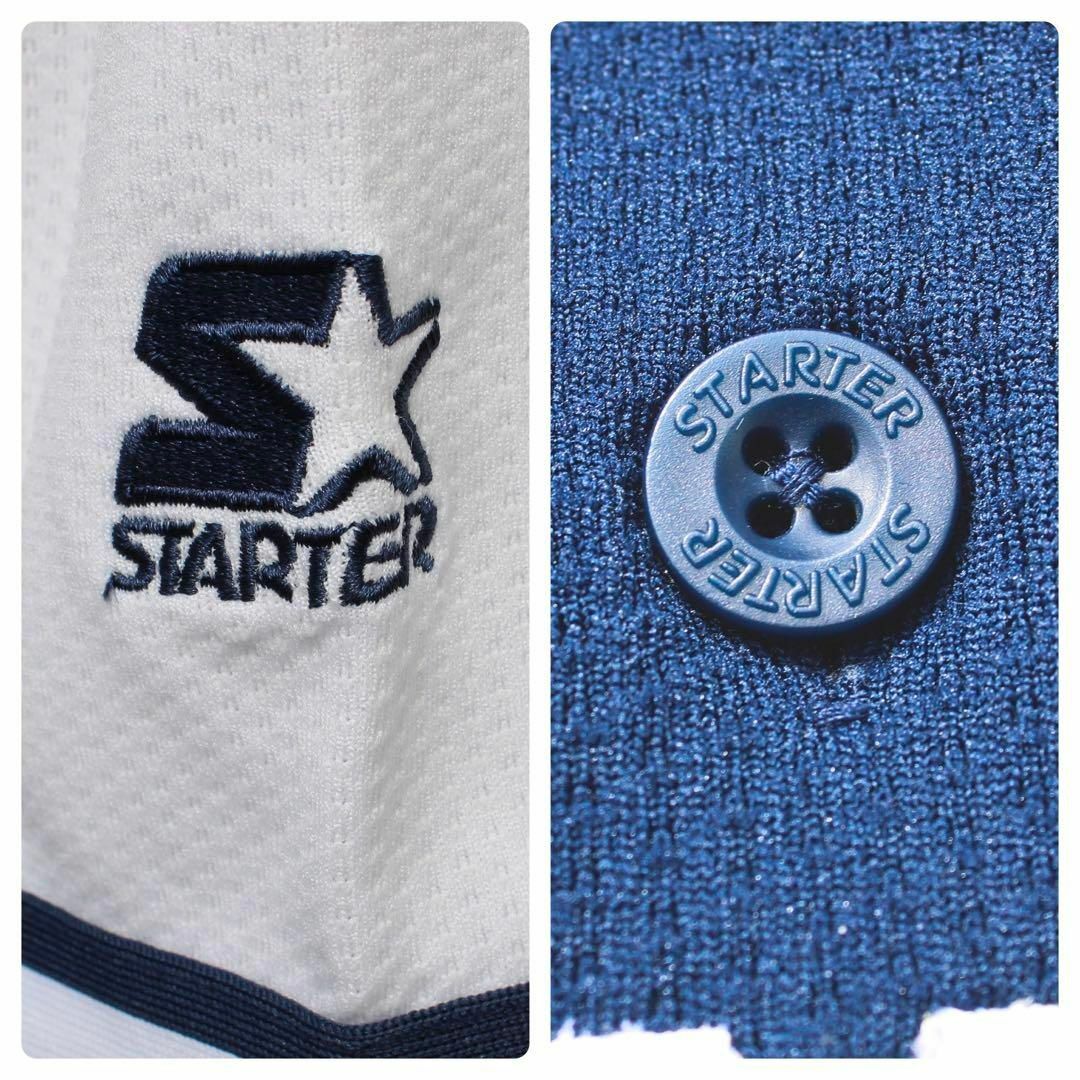 石見銀山 STARTER × NY.Yankees XLサイズ 厚手生地 古着ゲームシャツ