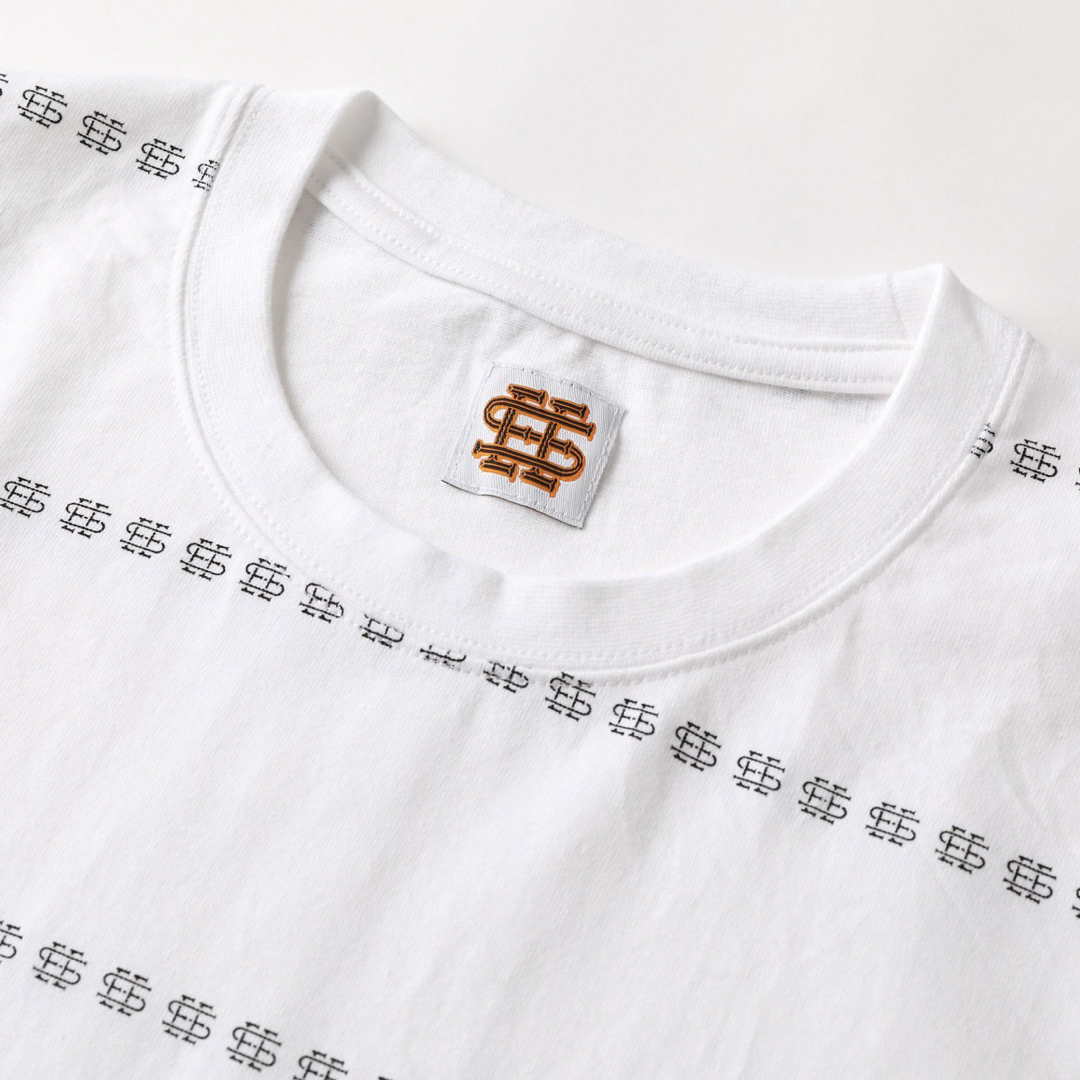 SEESEE SUPER BIG SS TEE "BORDER" WHITE メンズのトップス(Tシャツ/カットソー(半袖/袖なし))の商品写真