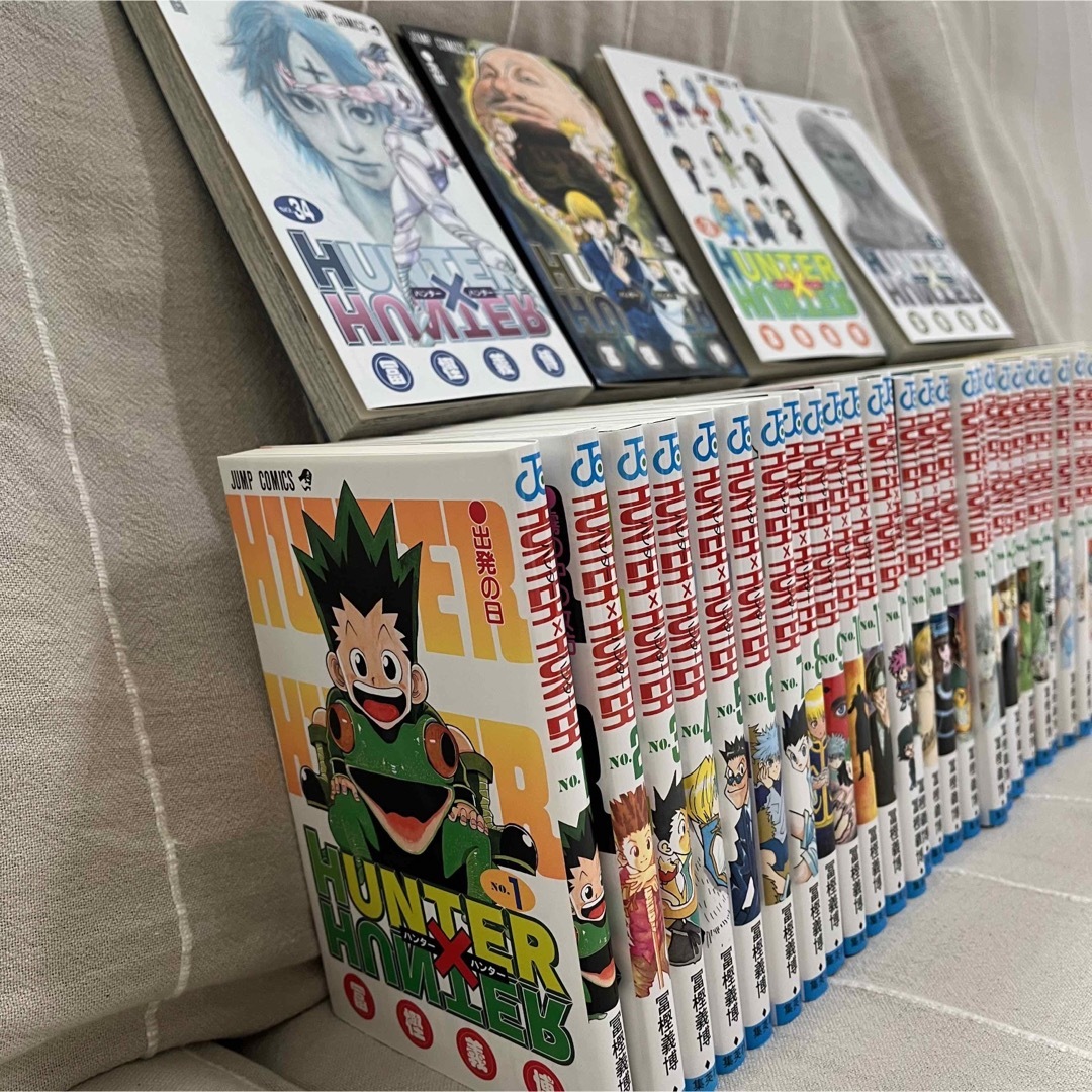 HUNTER × HUNTER ハンターハンター 全37巻セット エンタメ/ホビーの漫画(全巻セット)の商品写真