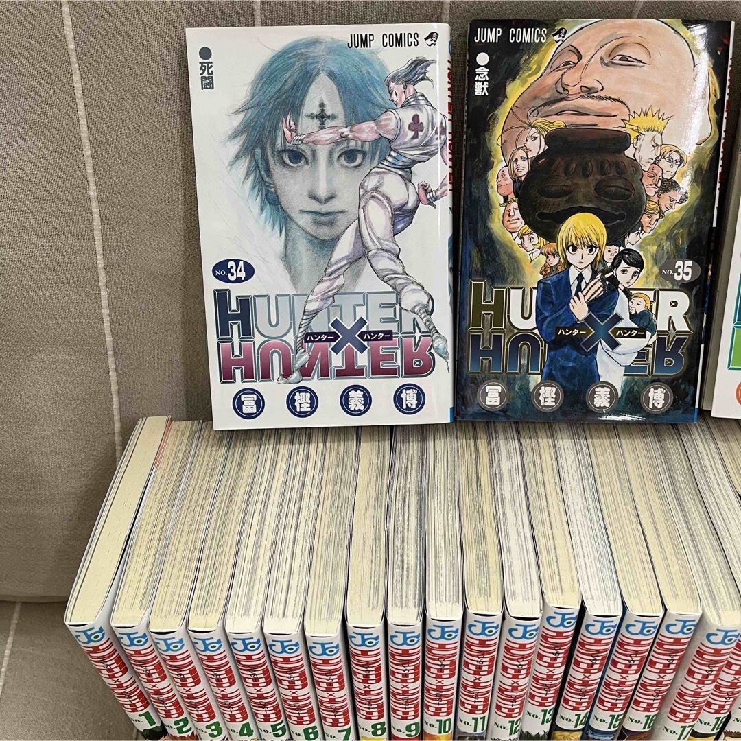 HUNTER × HUNTER ハンターハンター 全37巻セット エンタメ/ホビーの漫画(全巻セット)の商品写真