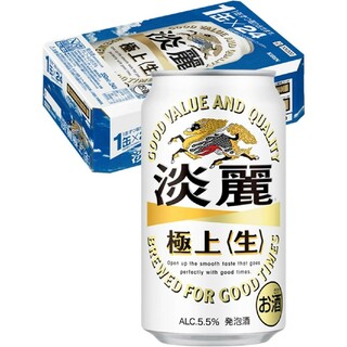 キリン 淡麗 発泡酒 極上 生 350ml×24本(ビール)