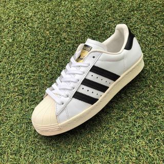 アディダス(adidas)の美品22.5adidas SS80Sアディダス スーパースター80s HW130(スニーカー)