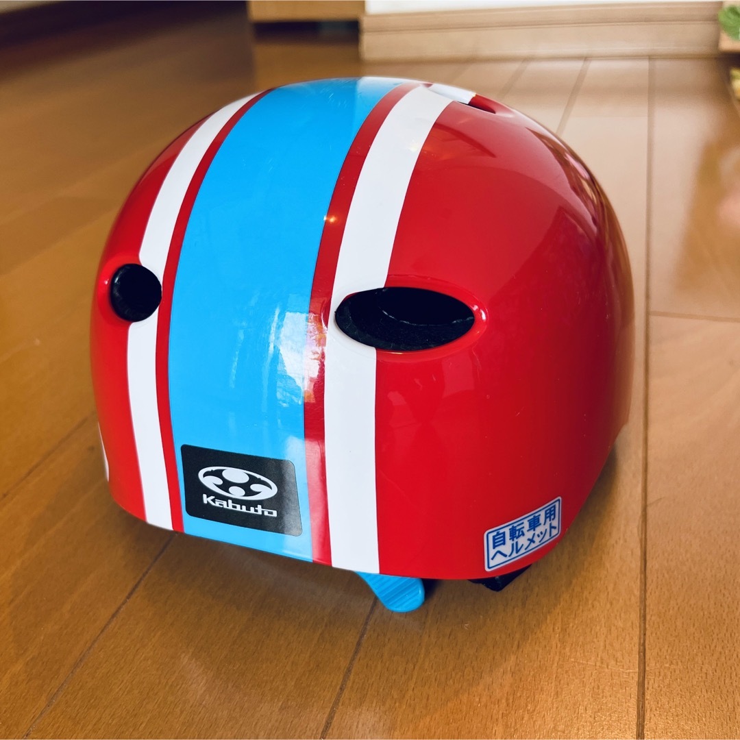 OGK KABUTO(オージーケーカブト)の子供用ヘルメット 幼児用ヘルメット 自動車/バイクのバイク(ヘルメット/シールド)の商品写真