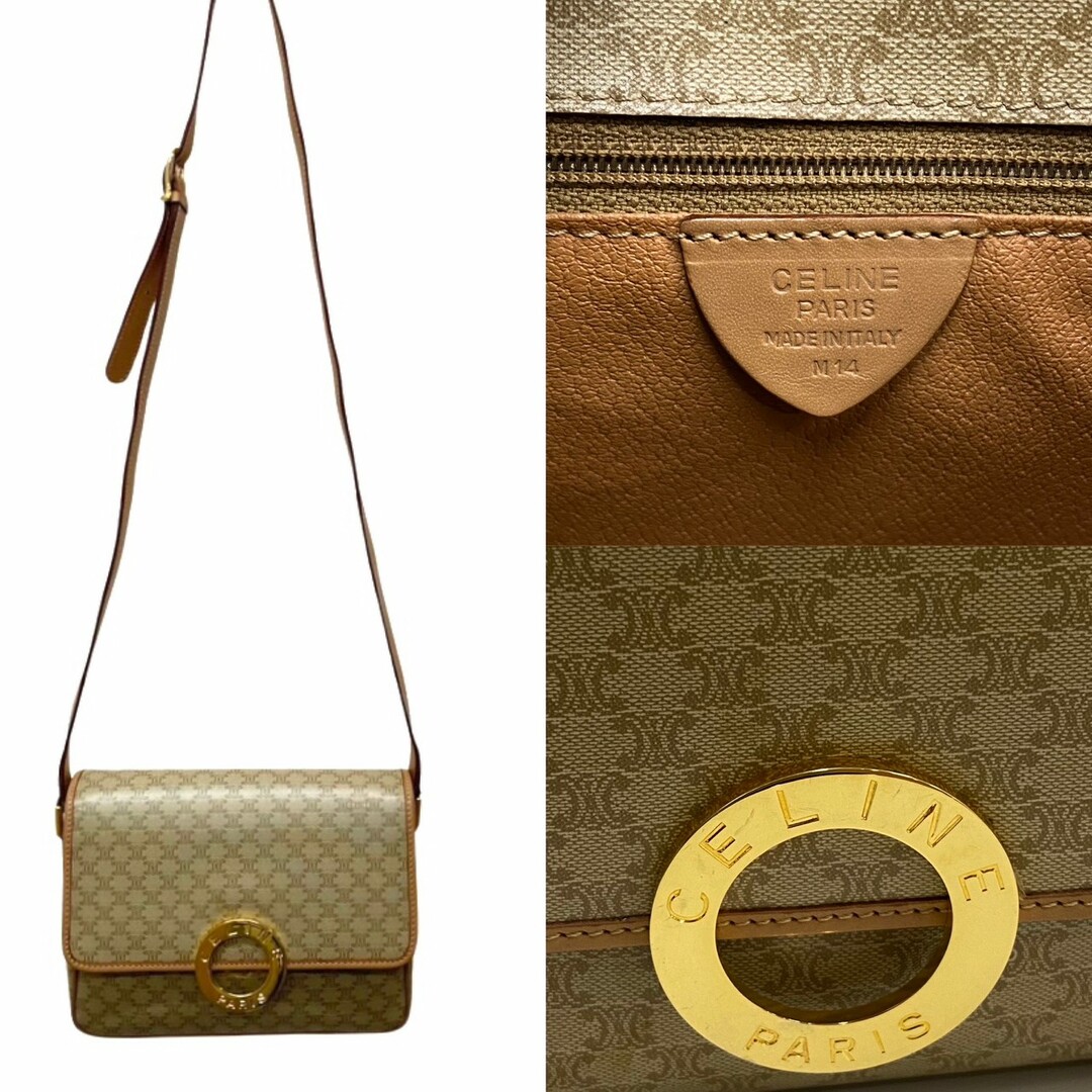celine - 極 美品 CELINE セリーヌ ヴィンテージ マカダム ブラゾン