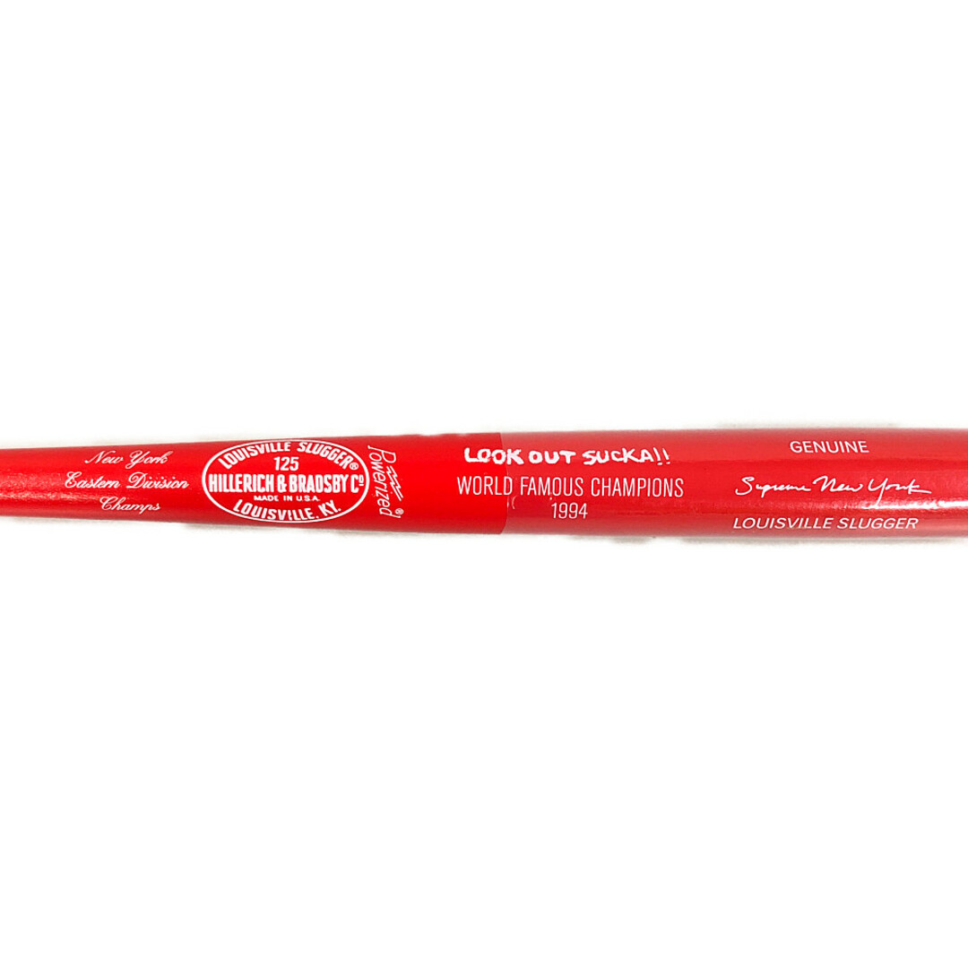 SUPREME 06SS Louisville Slugger Mini Baseball Bat ミニベースボールバット 3本セット クリアフィルム付 正規品 / 28890