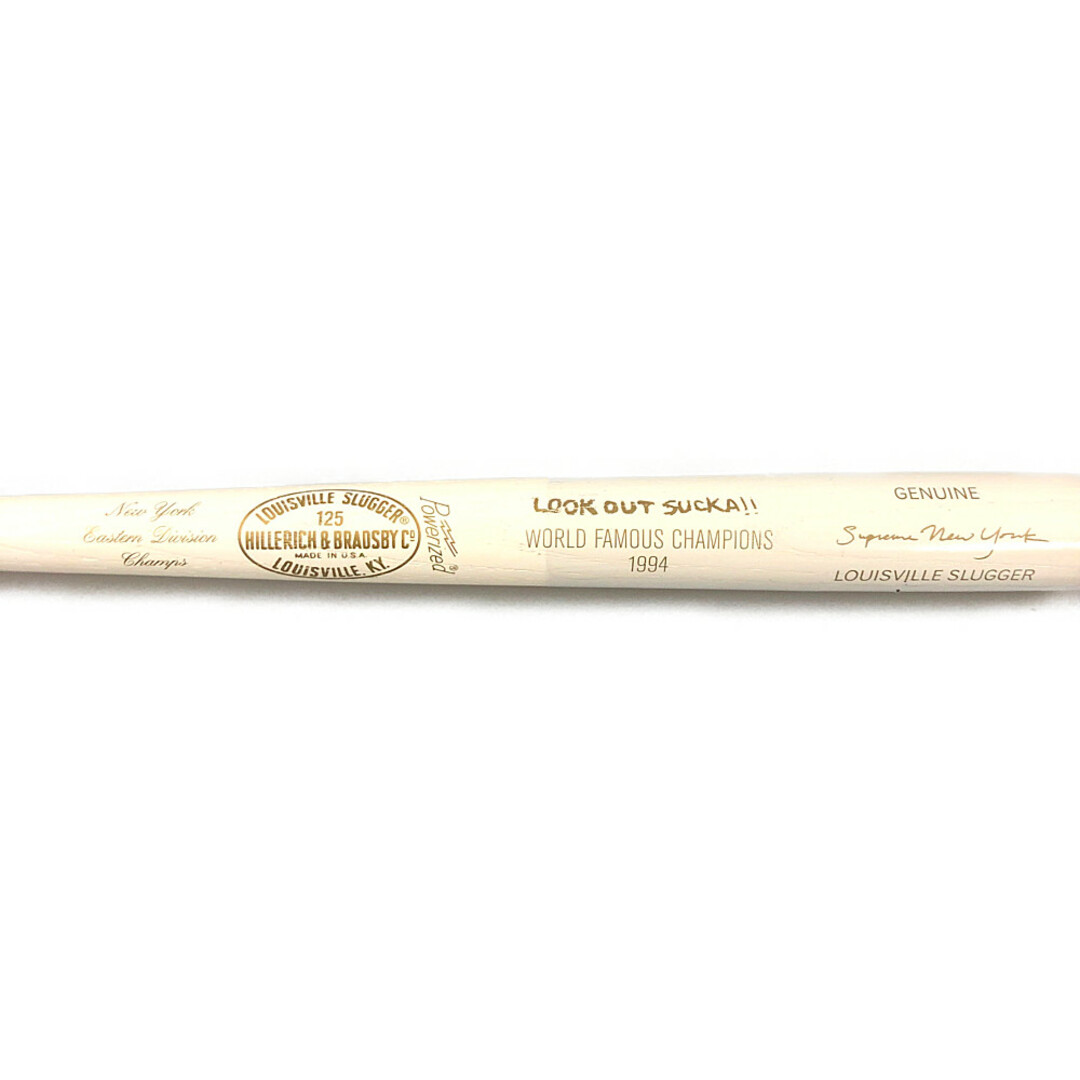 SUPREME 06SS Louisville Slugger Mini Baseball Bat ミニベースボールバット 3本セット クリアフィルム付 正規品 / 28890