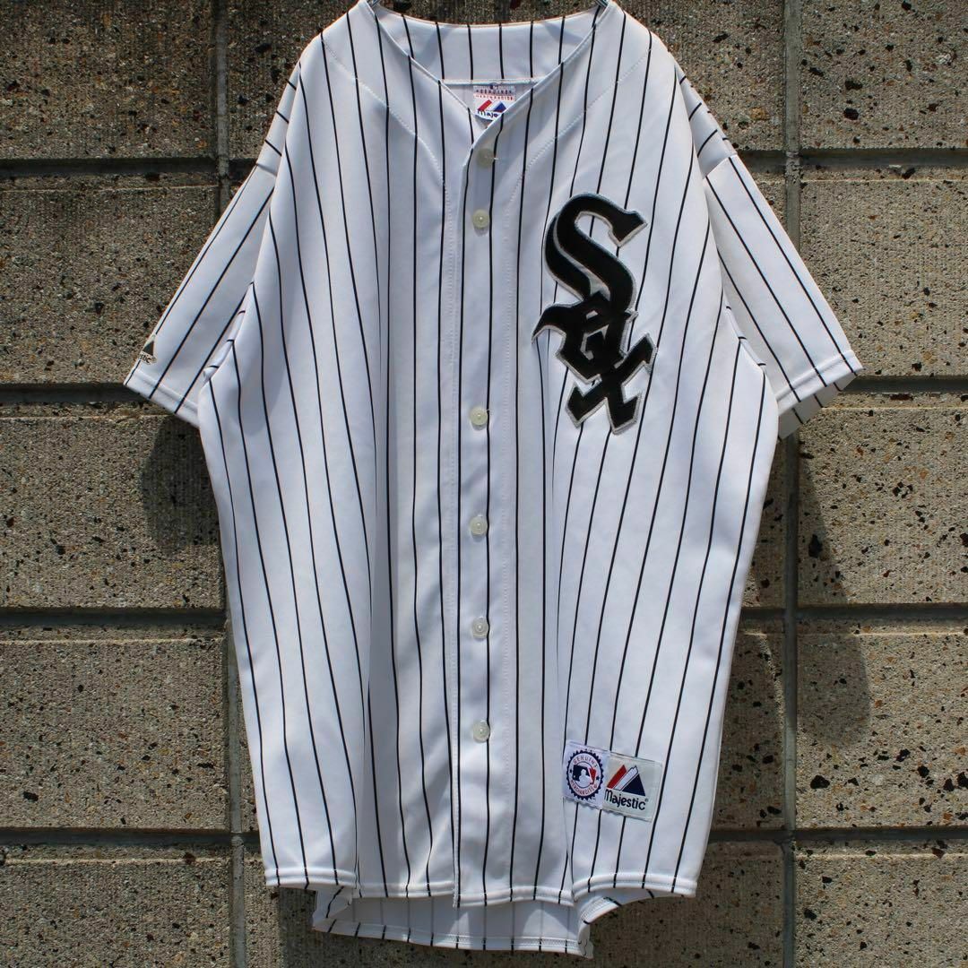 90s CCM MLB シカゴホワイトソックス ベースボールシャツ ロゴ