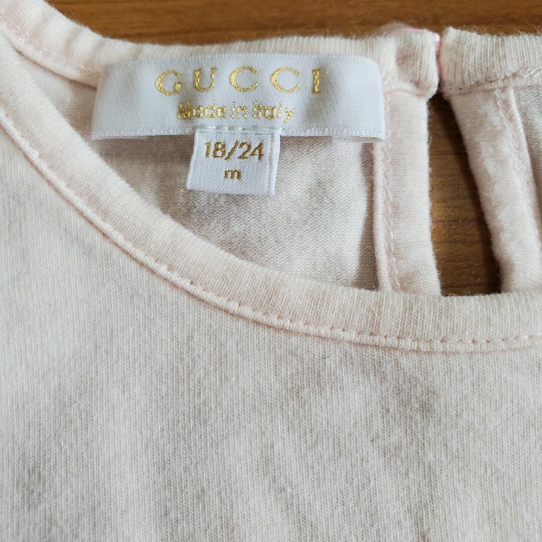 GUCCIグッチベビー Tシャツ テディベア女の子用