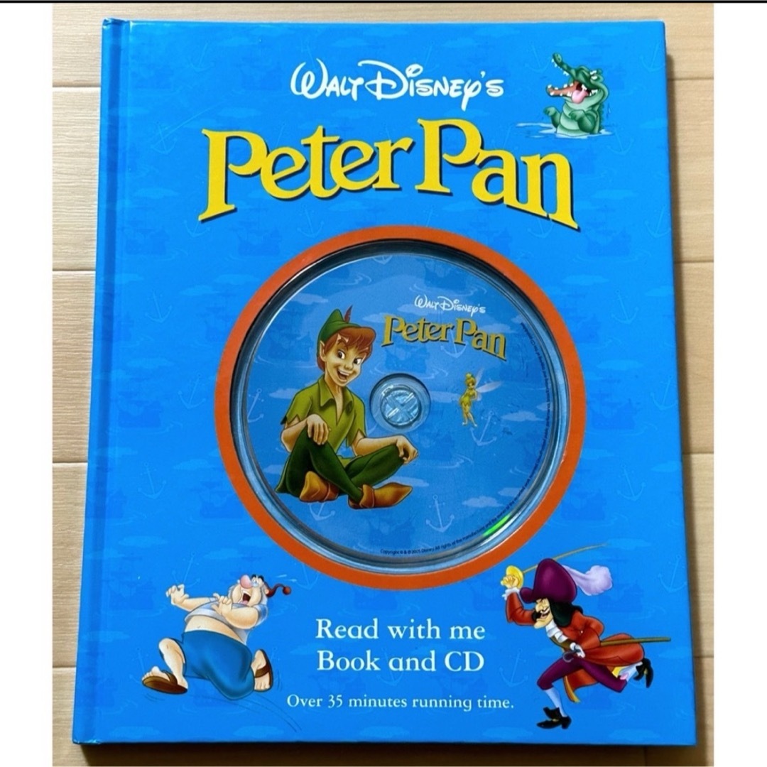 BOOK AND CD TOYSTORY3 PeterPan エンタメ/ホビーの本(洋書)の商品写真