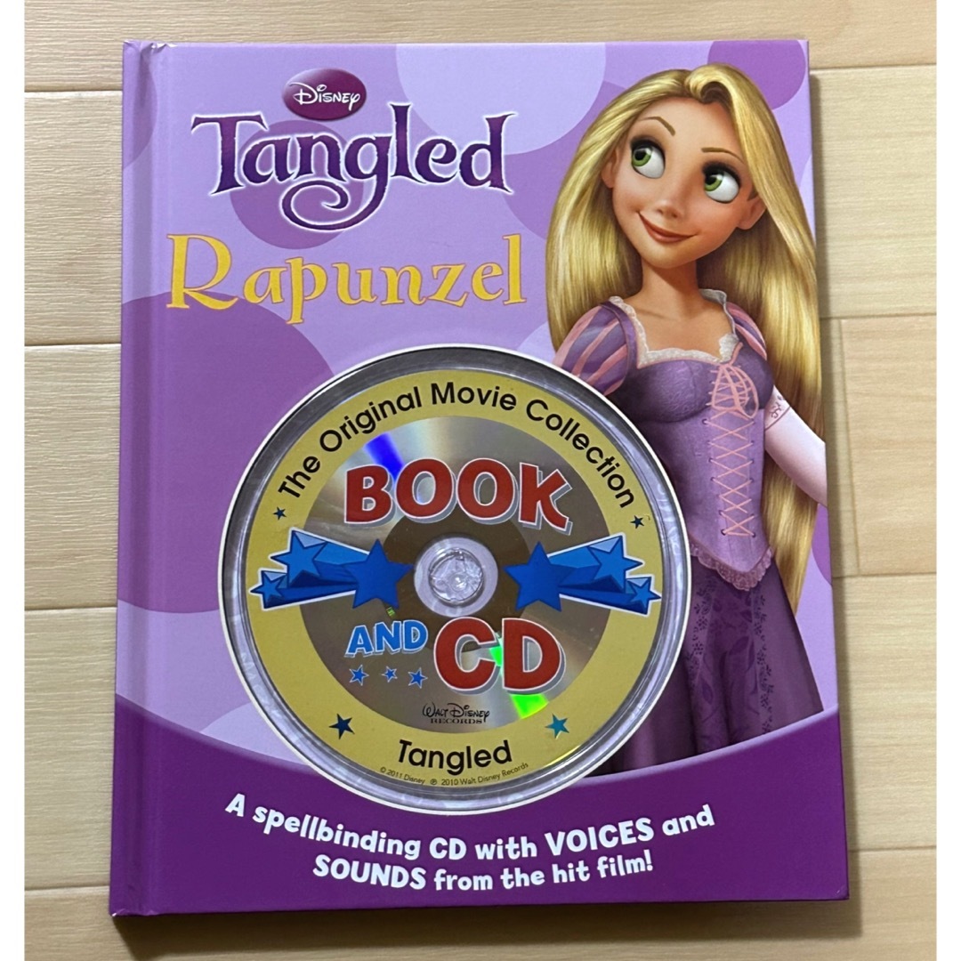 Tangled Rapanzel Book AND CD付 エンタメ/ホビーの本(洋書)の商品写真