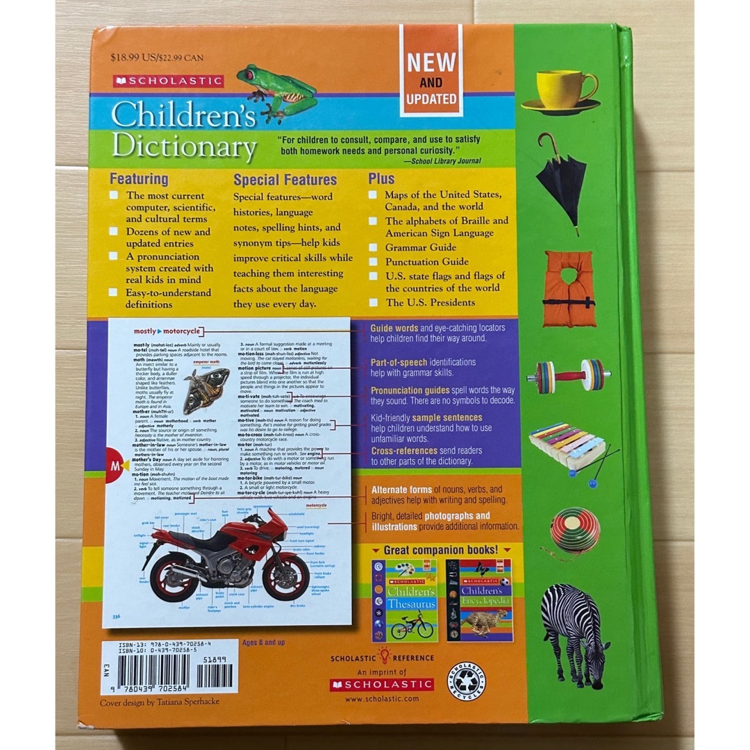 Children's Dictionary SCHOLASTIC 英英辞書　 エンタメ/ホビーの本(洋書)の商品写真