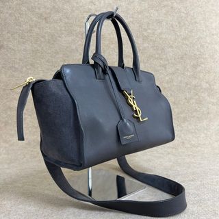 専用 5CJ23 サンローランパリ ダウンタウン ハンドバッグ YSL グレー