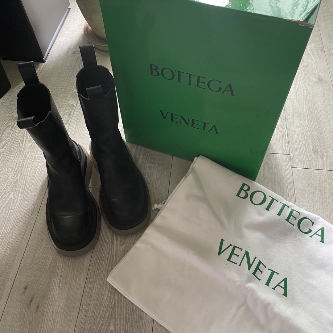 ブーツbottega Veneta ボッテガヴェネタ タイヤ チェルシーブーツ