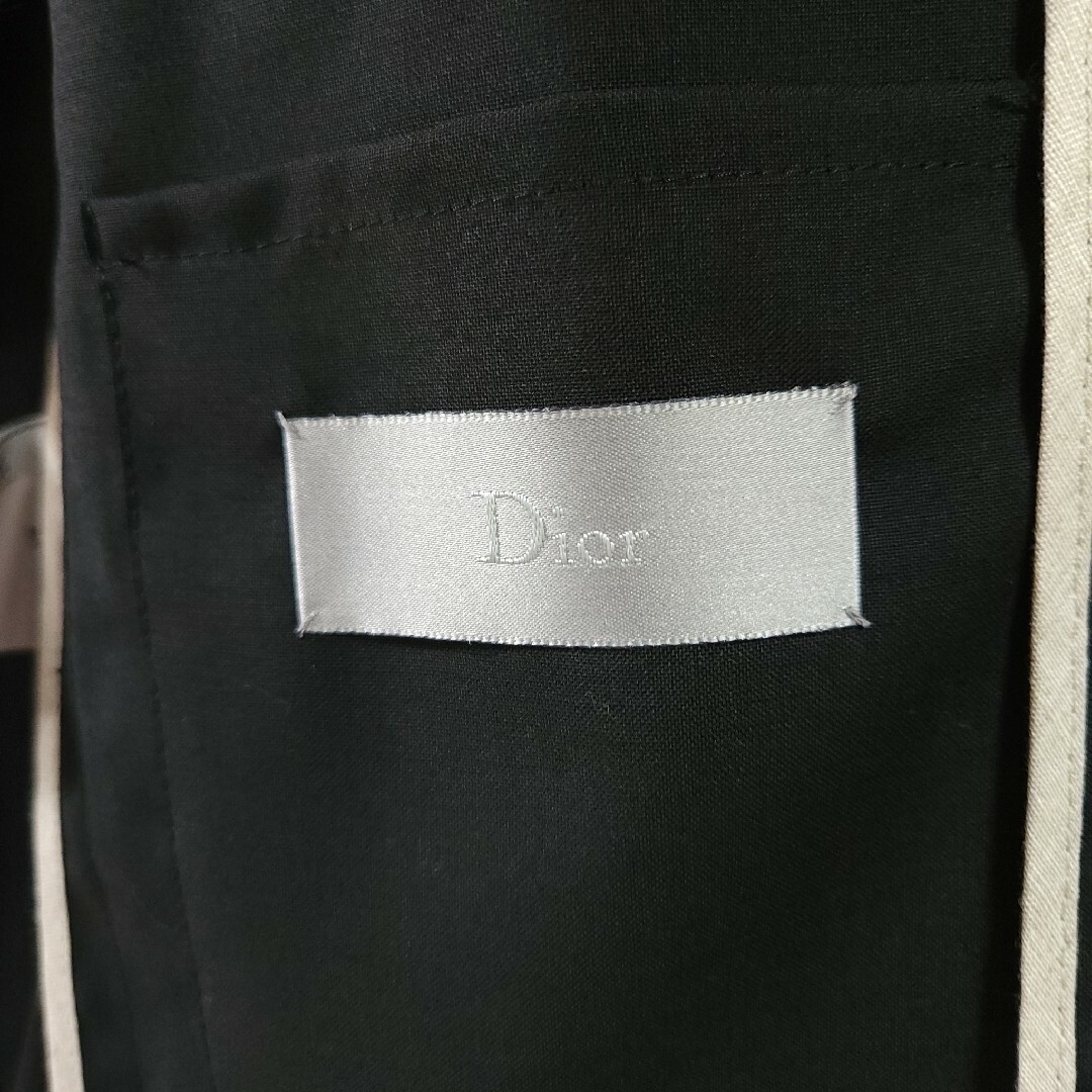 11SS dior homme ショールカラージャケット ブラック ディオール テーラードジャケット