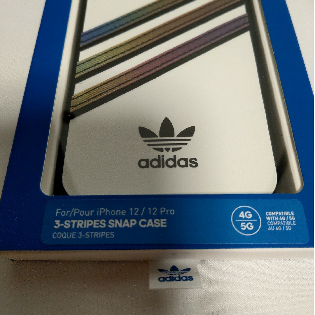 adidas アディダス　iPhone 12 ケース　新品・未開封 スマホ/家電/カメラのスマホアクセサリー(iPhoneケース)の商品写真