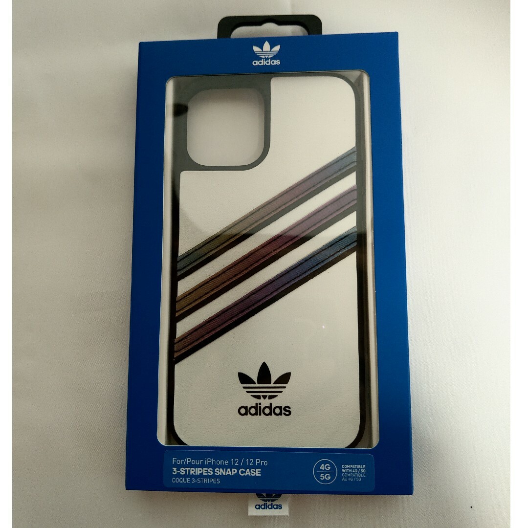 adidas アディダス　iPhone 12 ケース　新品・未開封 スマホ/家電/カメラのスマホアクセサリー(iPhoneケース)の商品写真