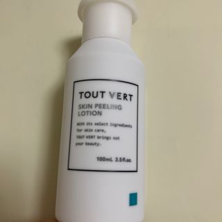 トゥヴェール(TOUT VERT)のトゥベール スキンピーリングローション 100ml(ゴマージュ/ピーリング)