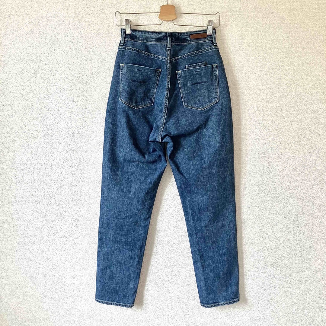 YANUK ボーイズテーパード ANN 25 OAB デニムパンツ-