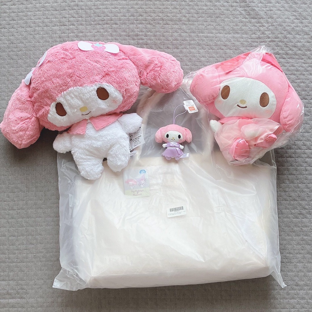 マイメロディー ぬいぐるみ マスコット バッグ まとめ売り 新品未使用 | フリマアプリ ラクマ